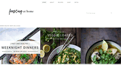 Desktop Screenshot of feastingathome.com